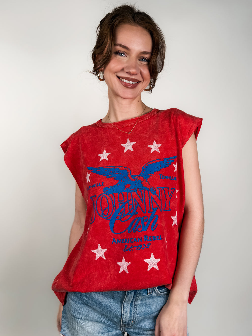 Johnny Cash Muscle Tank