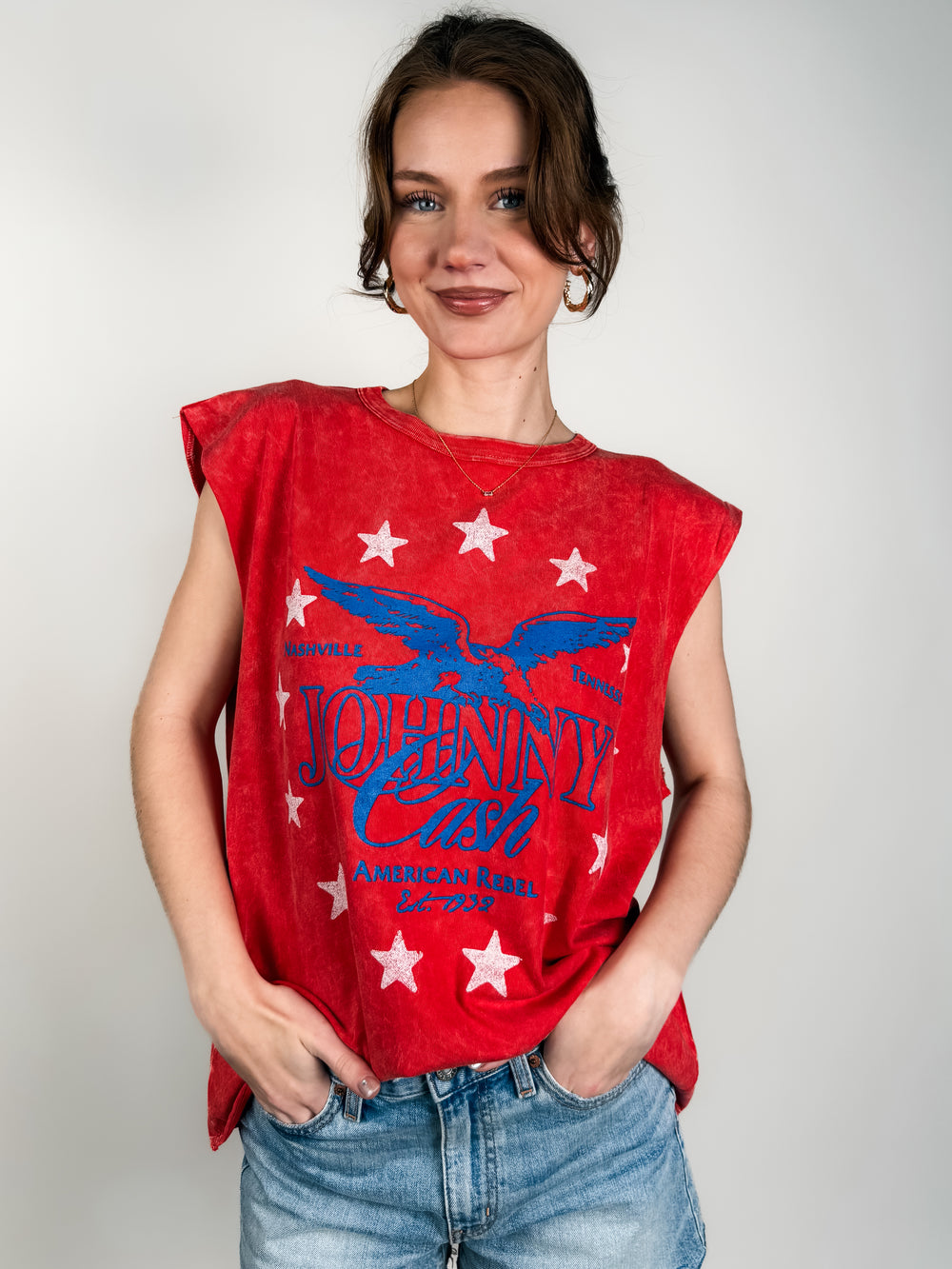 Johnny Cash Muscle Tank