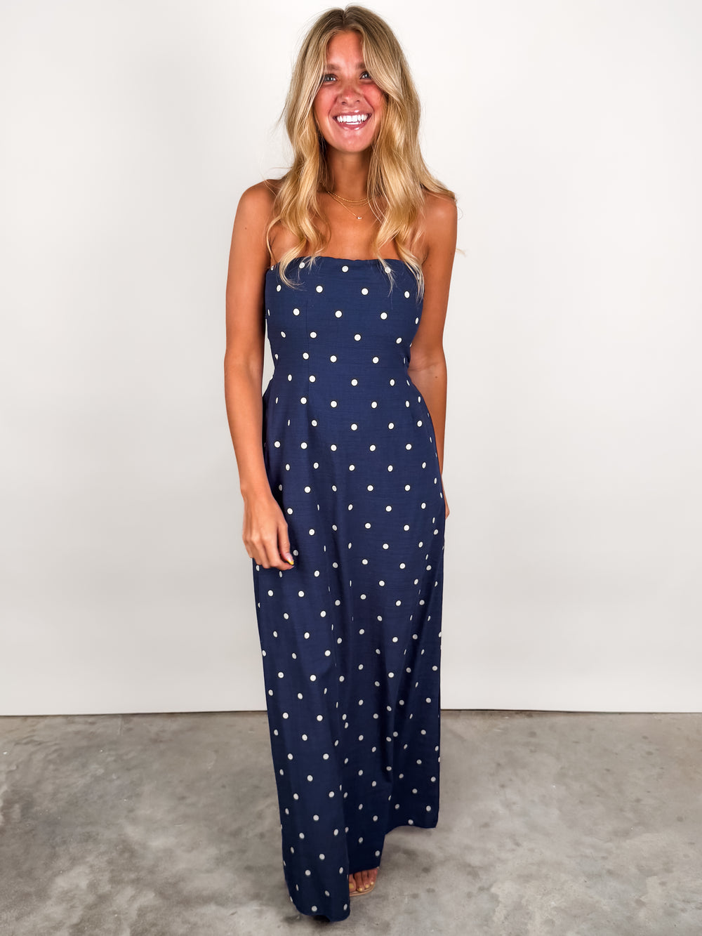 Can't Stop The Ocean Tube Maxi Dress