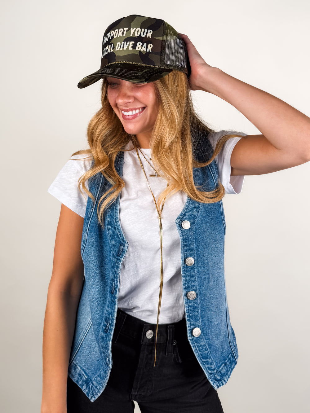 Porto Denim Vest
