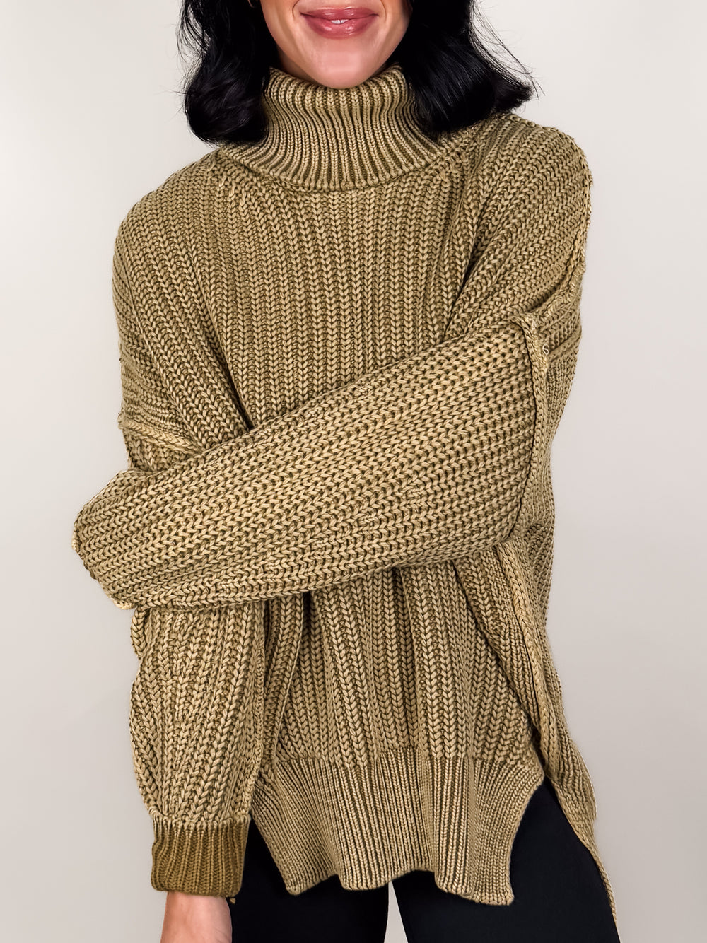 WTF Worn Thru Turtleneck
