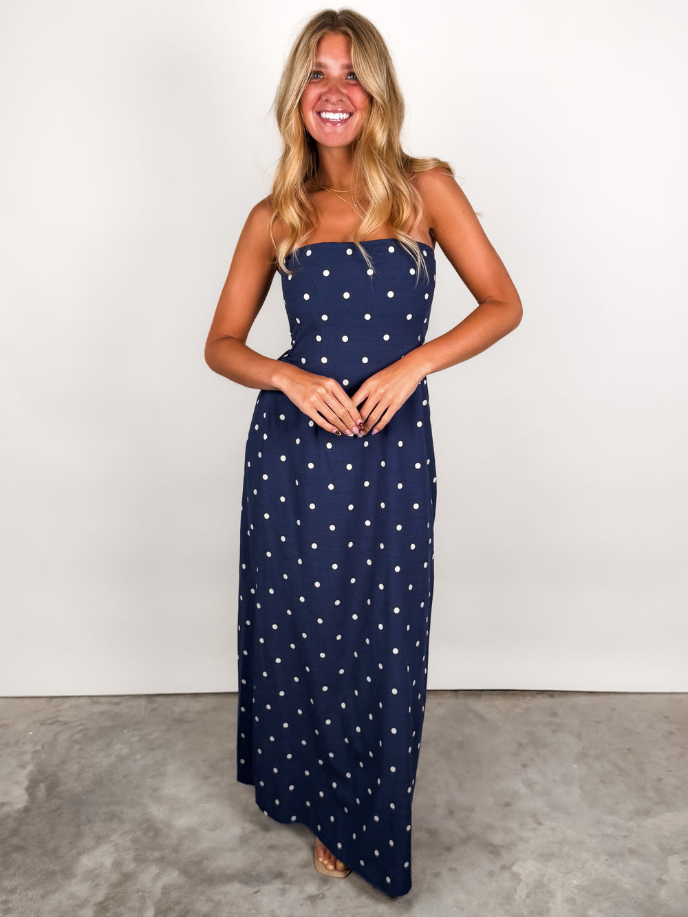 Can't Stop The Ocean Tube Maxi Dress