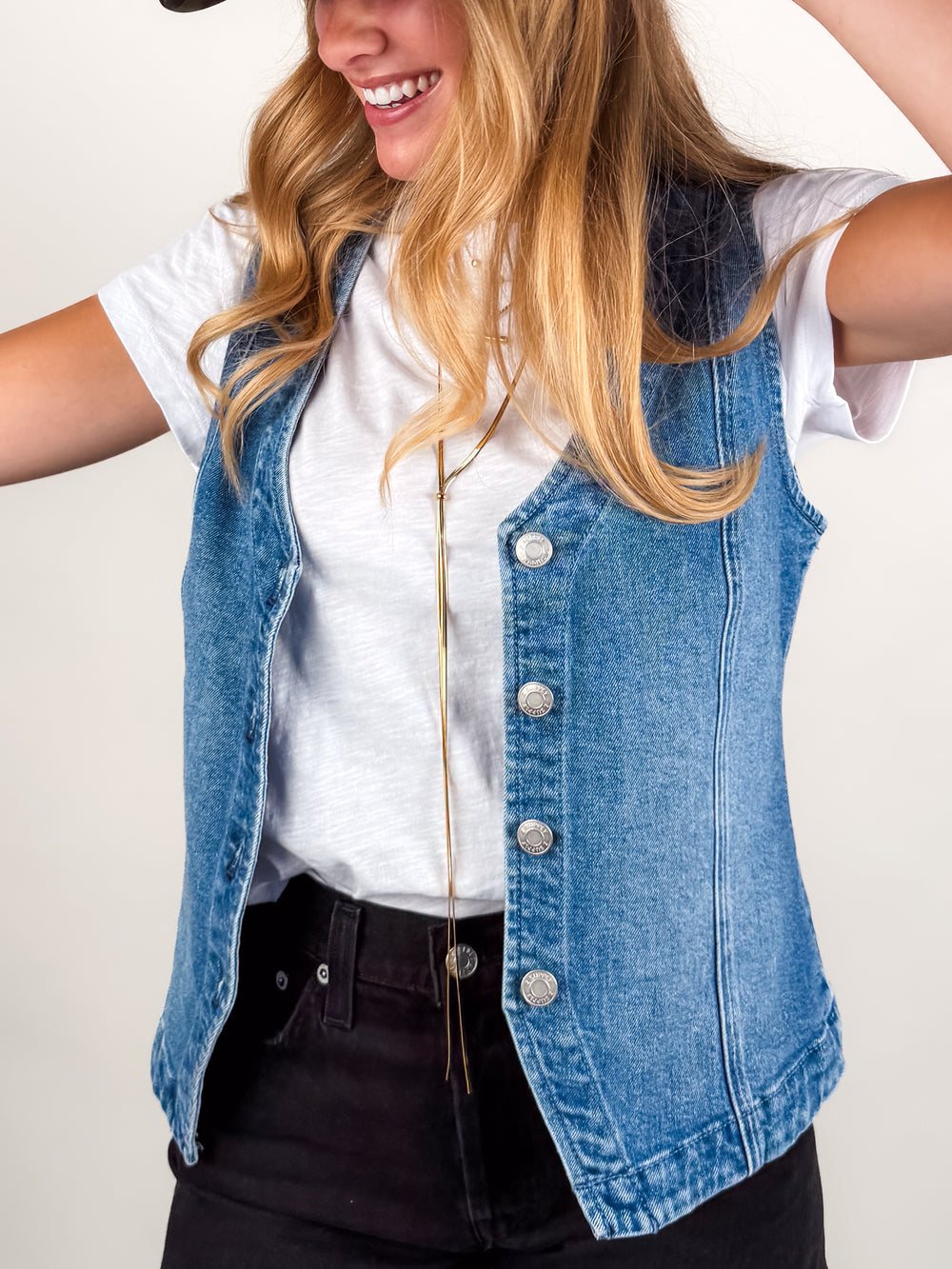 Porto Denim Vest