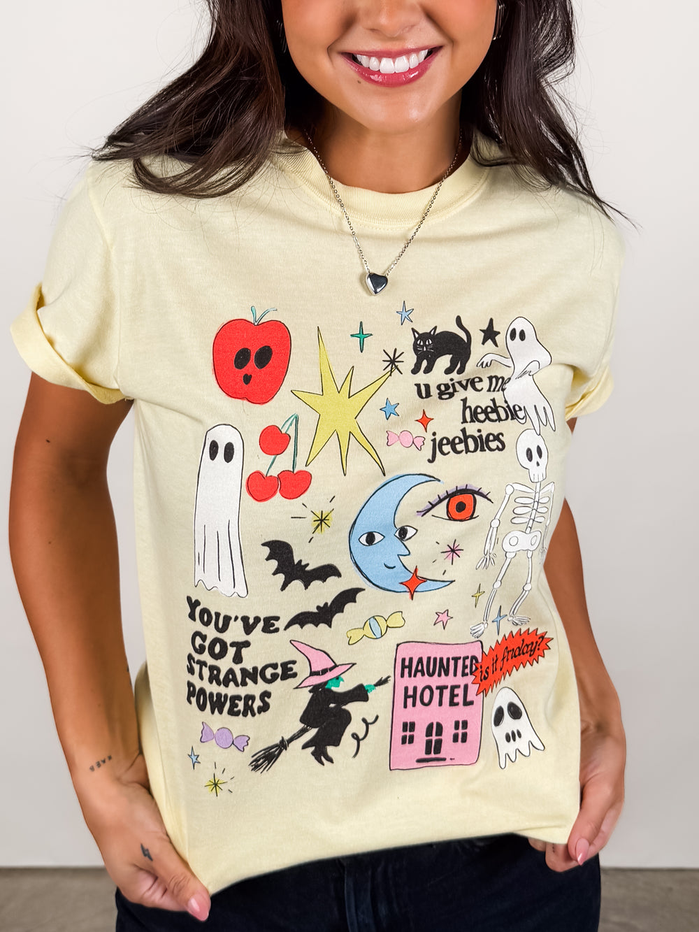 Halloween Doodles Graphic Tee