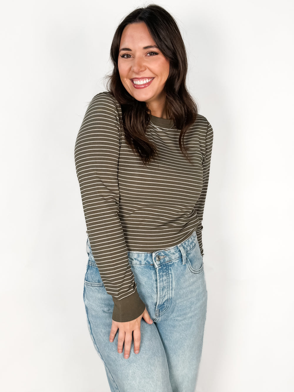 Stacy Stripe Top