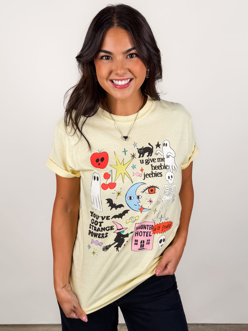 Halloween Doodles Graphic Tee