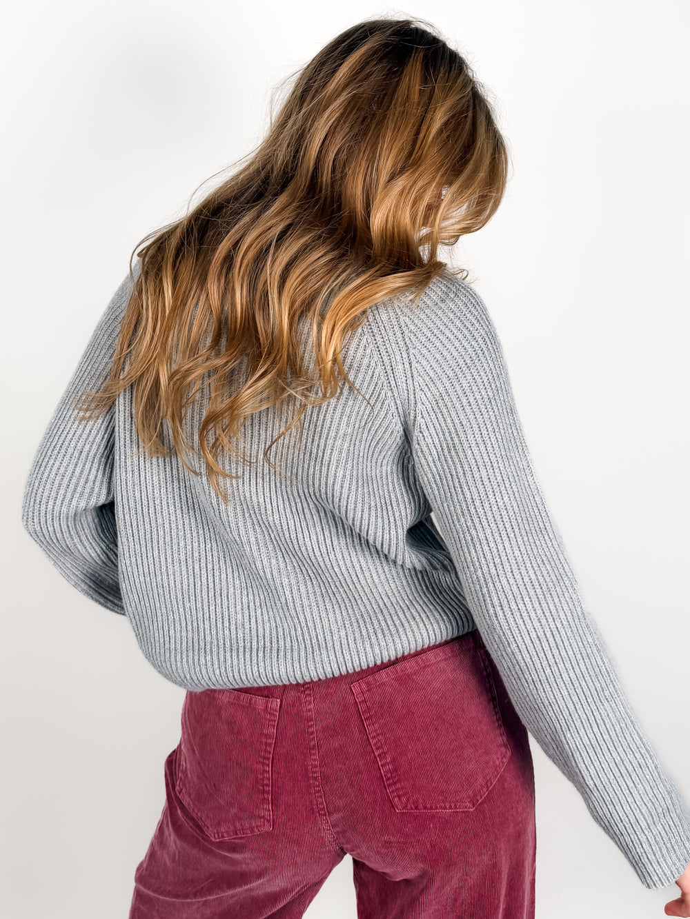 Debbie Half Zip Sweater