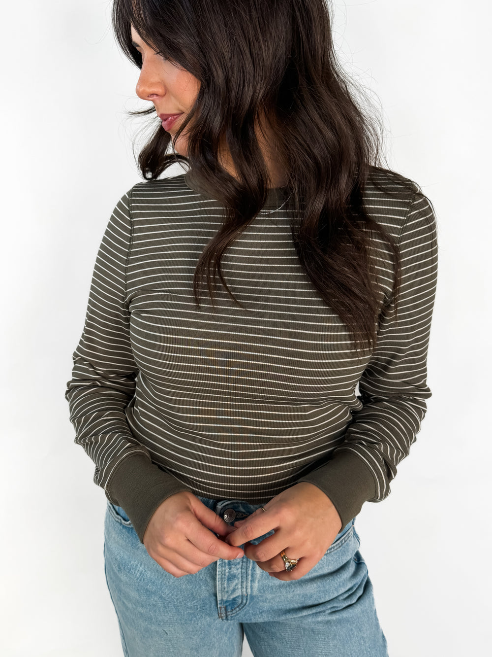 Stacy Stripe Top