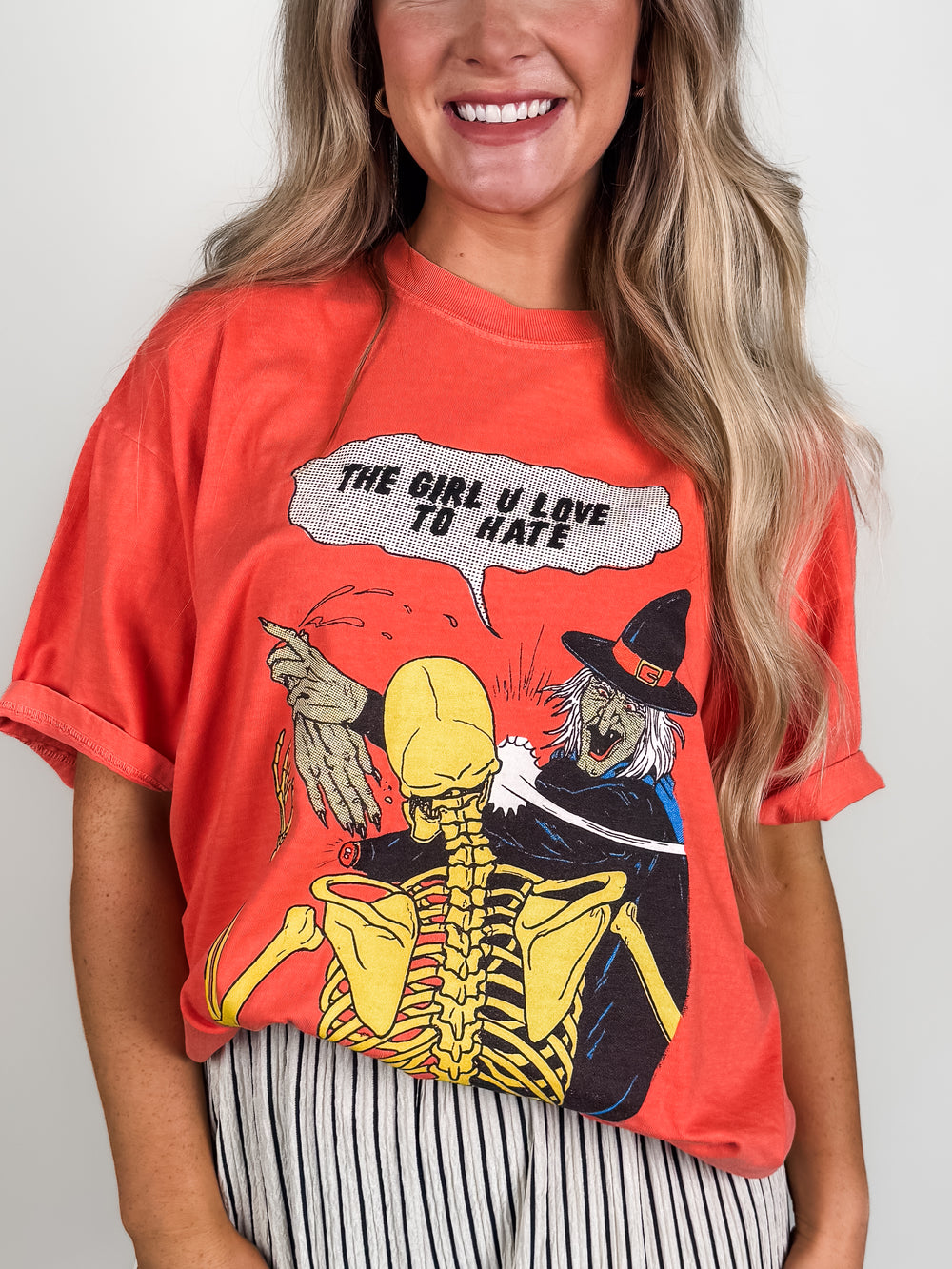 The Girl You Love To Hate Graphic Tee