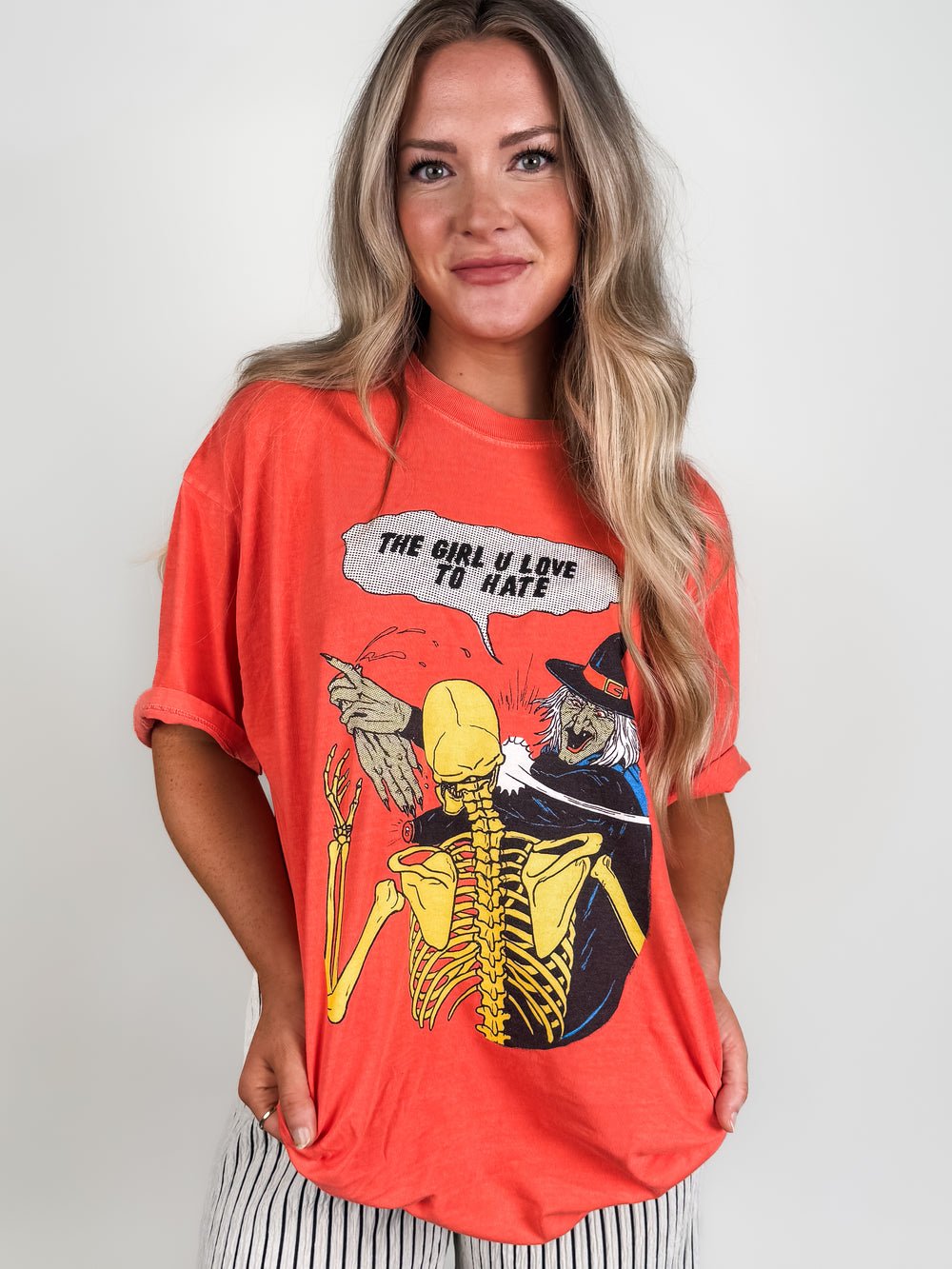 The Girl You Love To Hate Graphic Tee