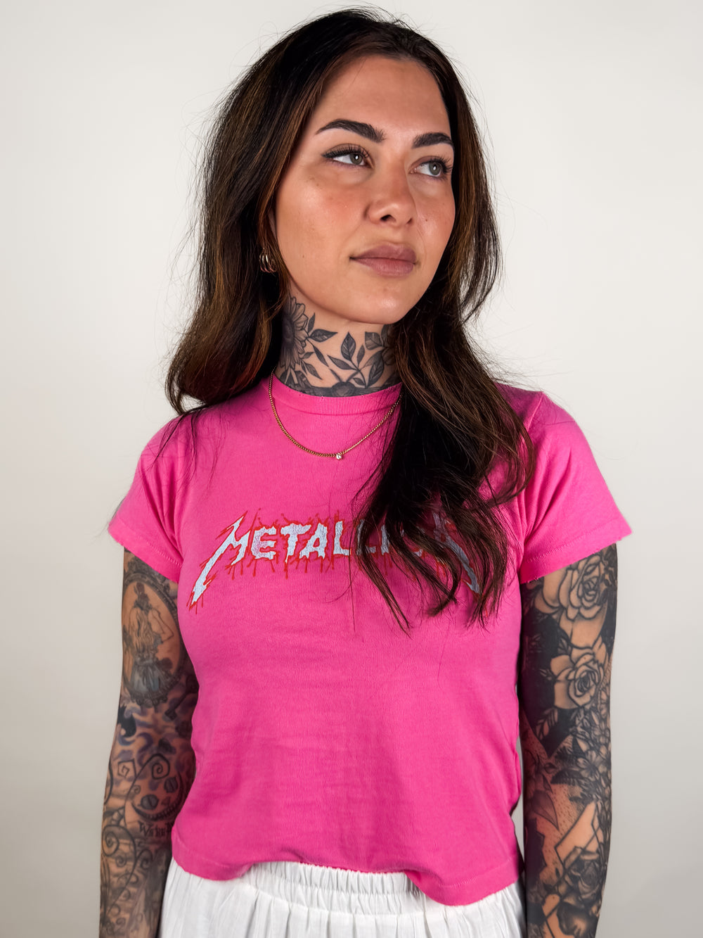 Metallica Flaming Sun Vintage Tee