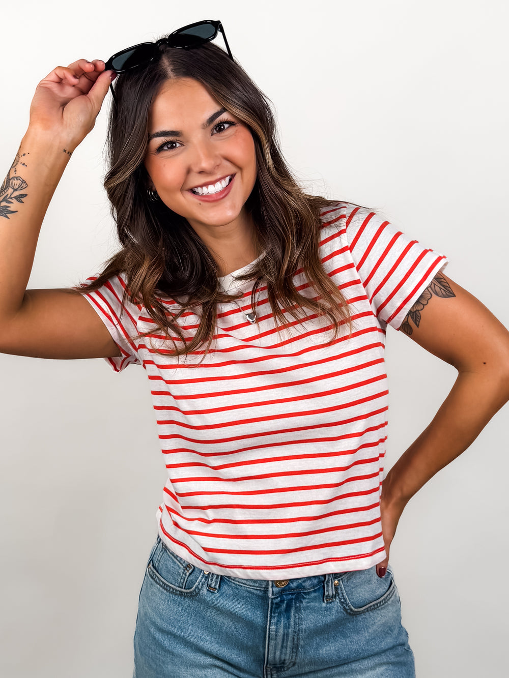 Junie Striped Tee
