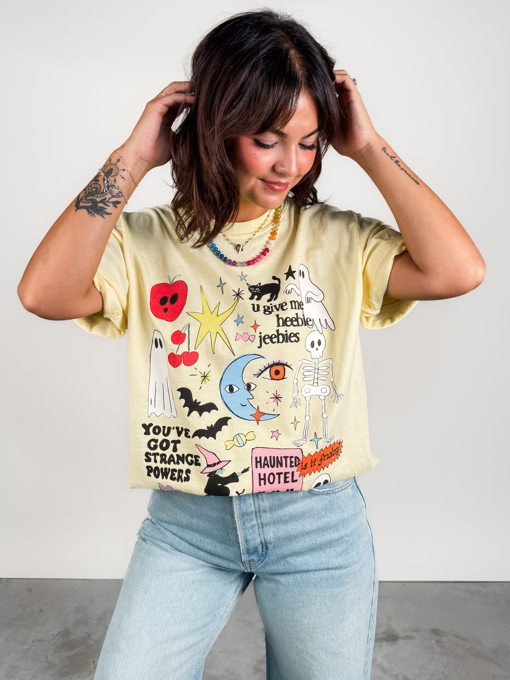 Halloween Doodles Graphic Tee