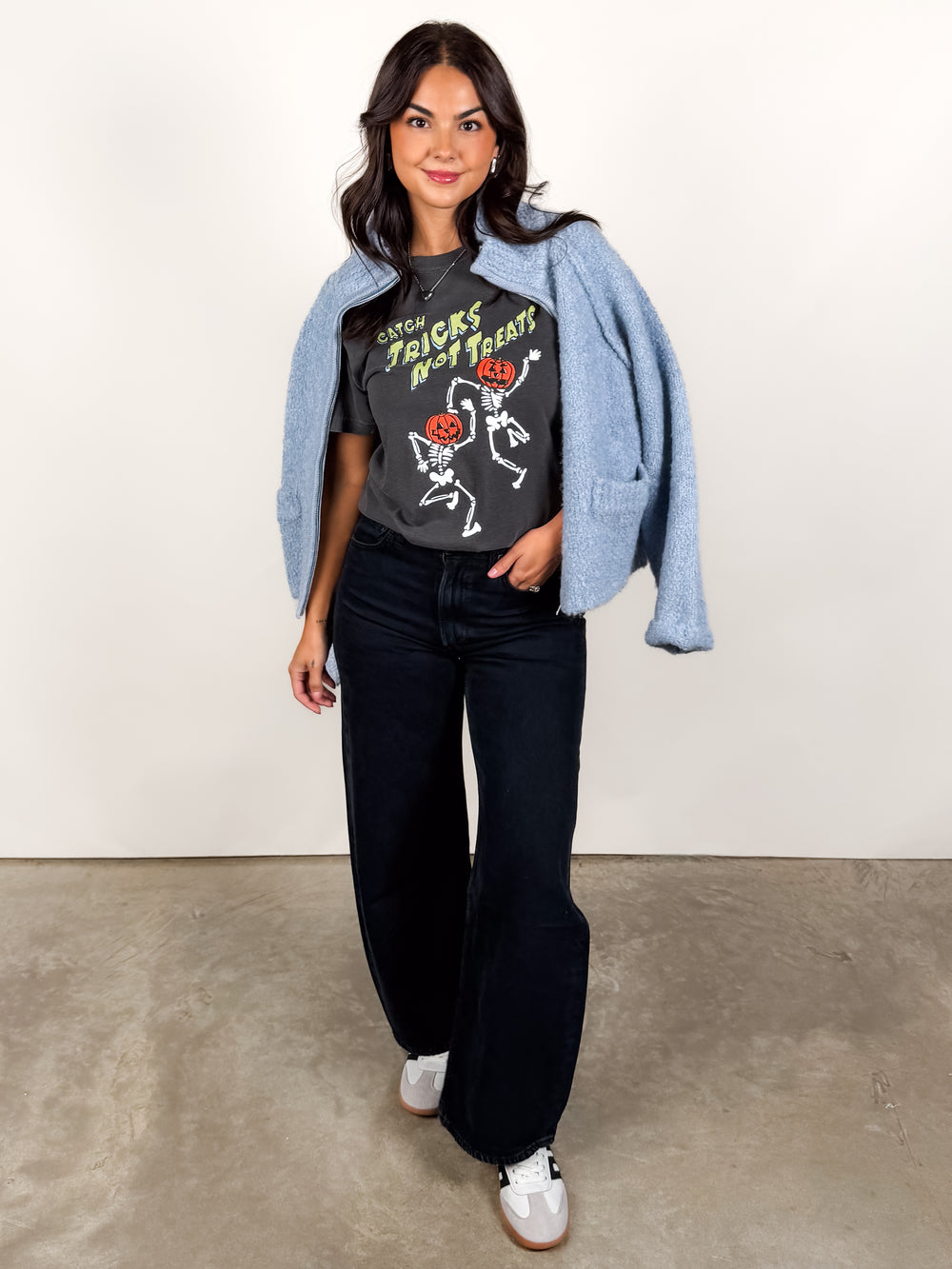 Catch Tricks Not Treats  Graphic Tee
