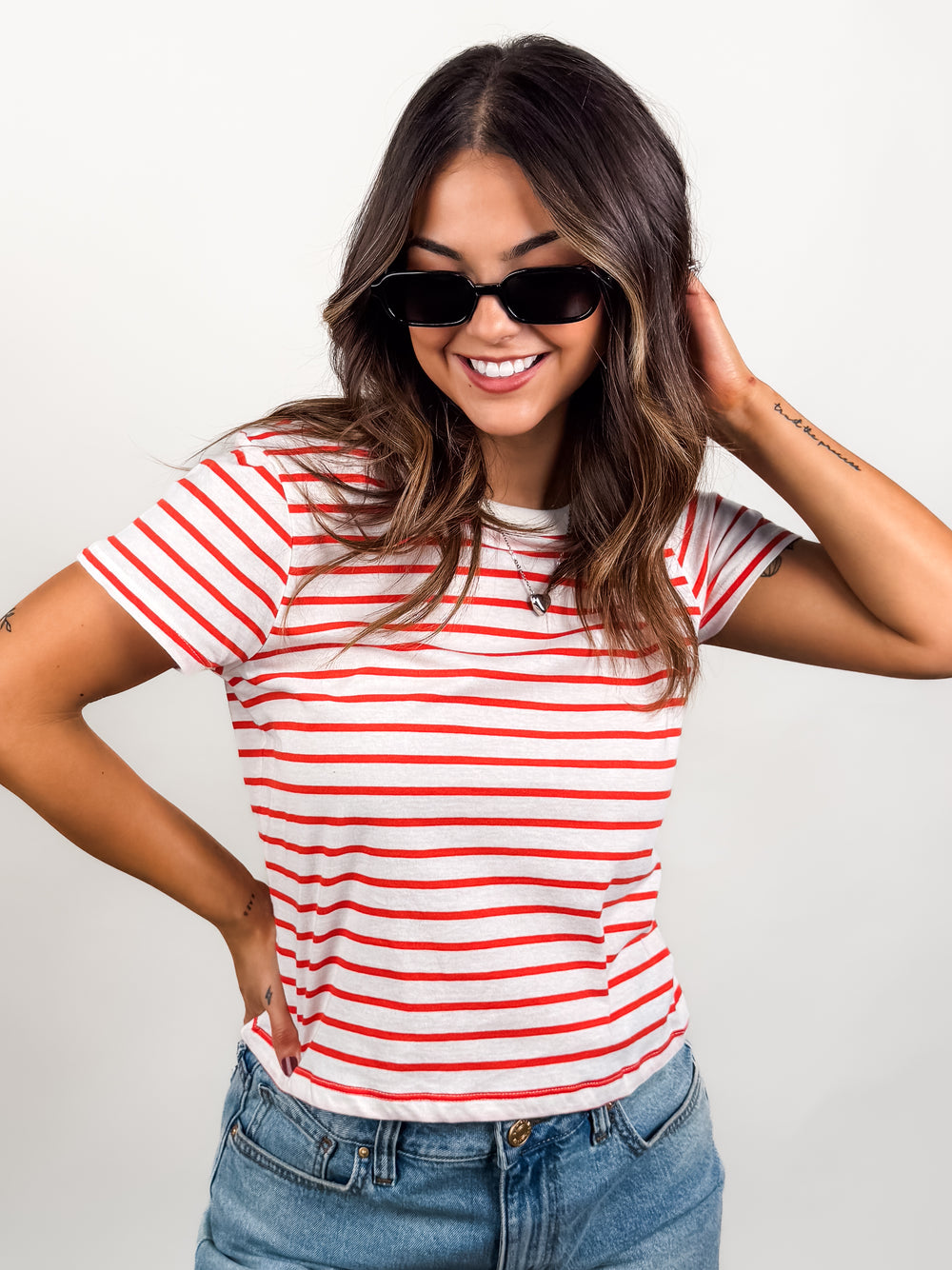 Junie Striped Tee