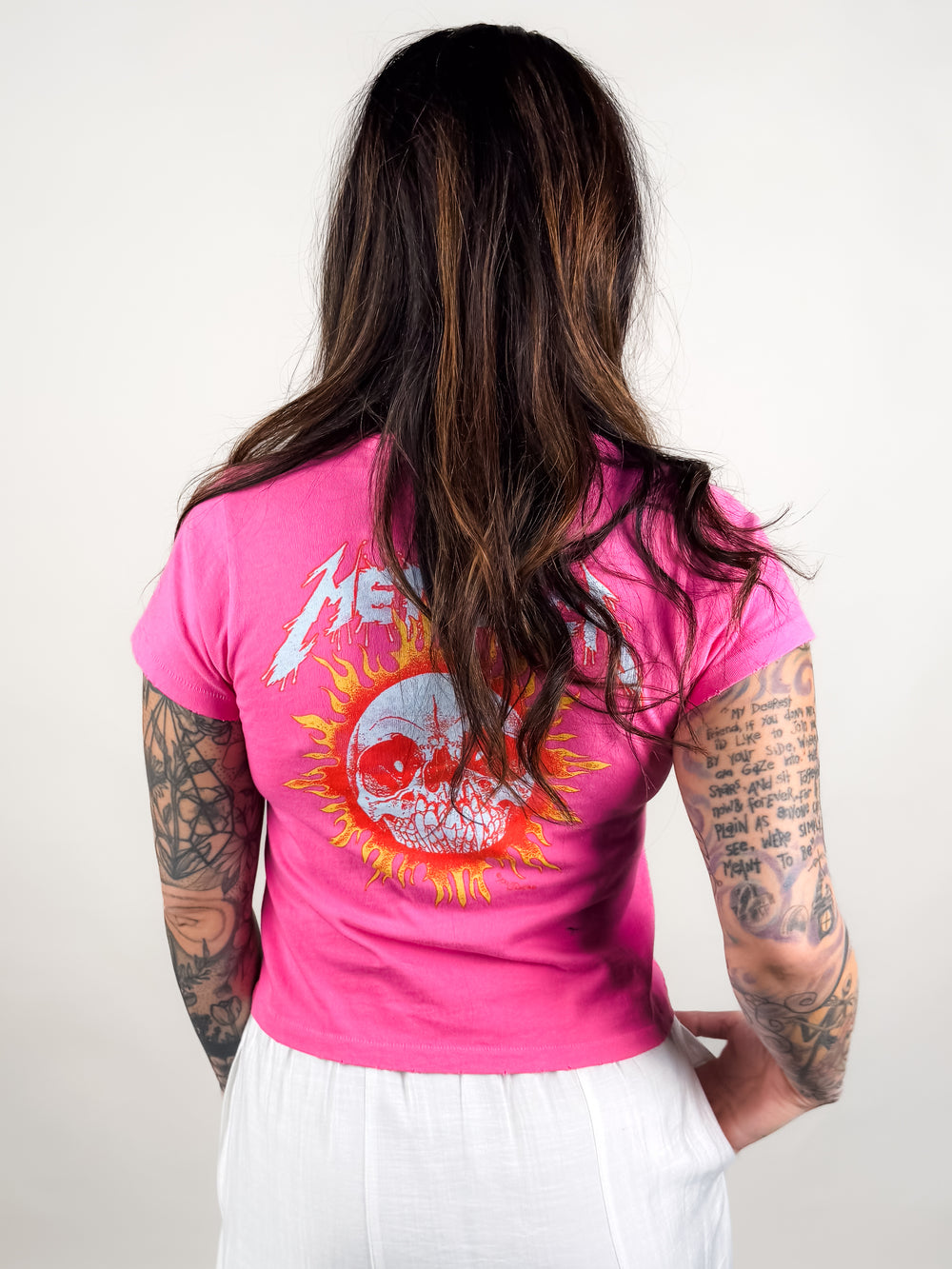 Metallica Flaming Sun Vintage Tee