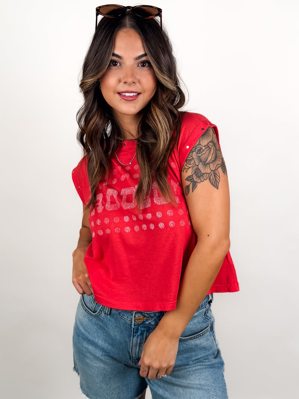Rodeo! Swing Muscled Tank
