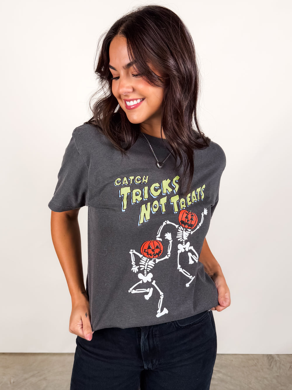 Catch Tricks Not Treats  Graphic Tee