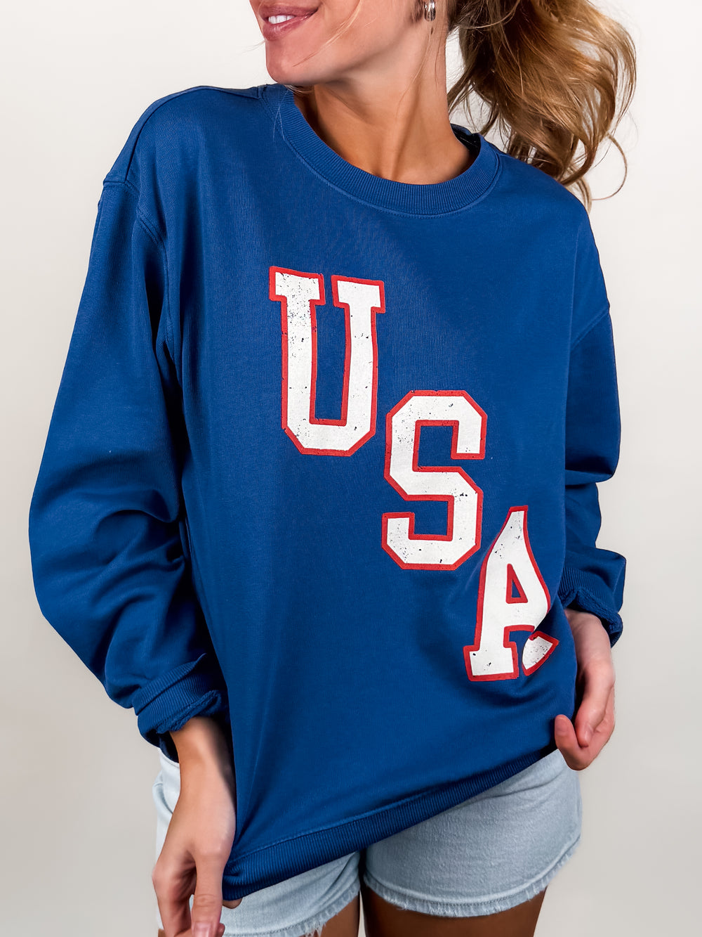 Americana Boyfriend Sweatshirt