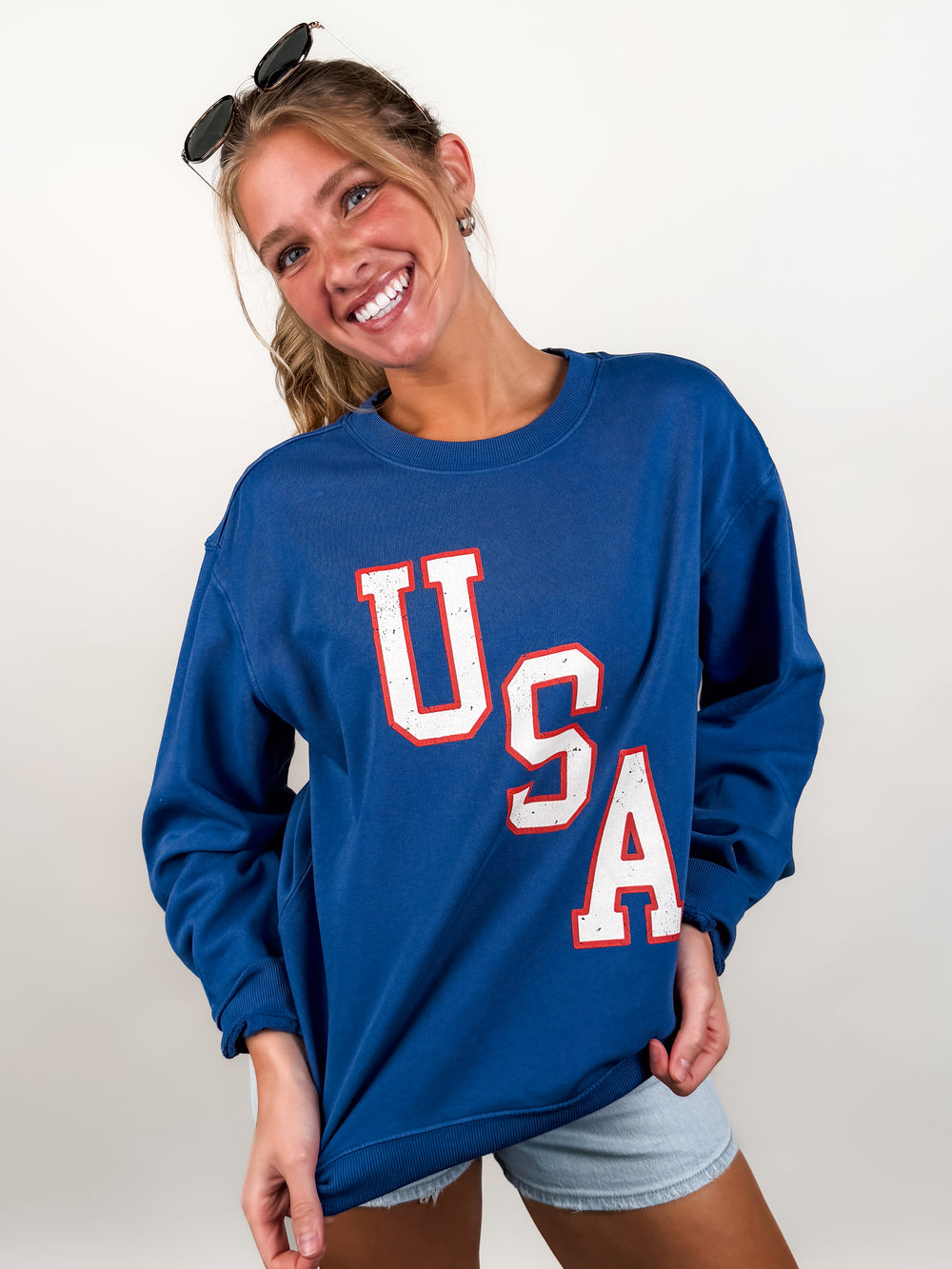 Americana Boyfriend Sweatshirt