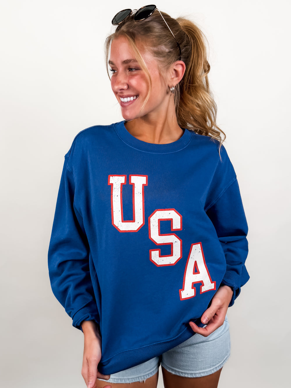 Americana Boyfriend Sweatshirt