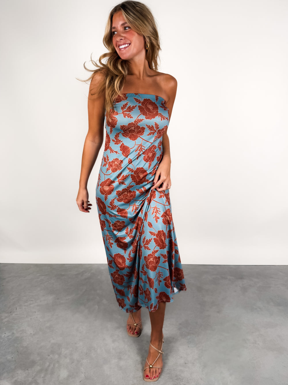 Over Again Tube Maxi Dress