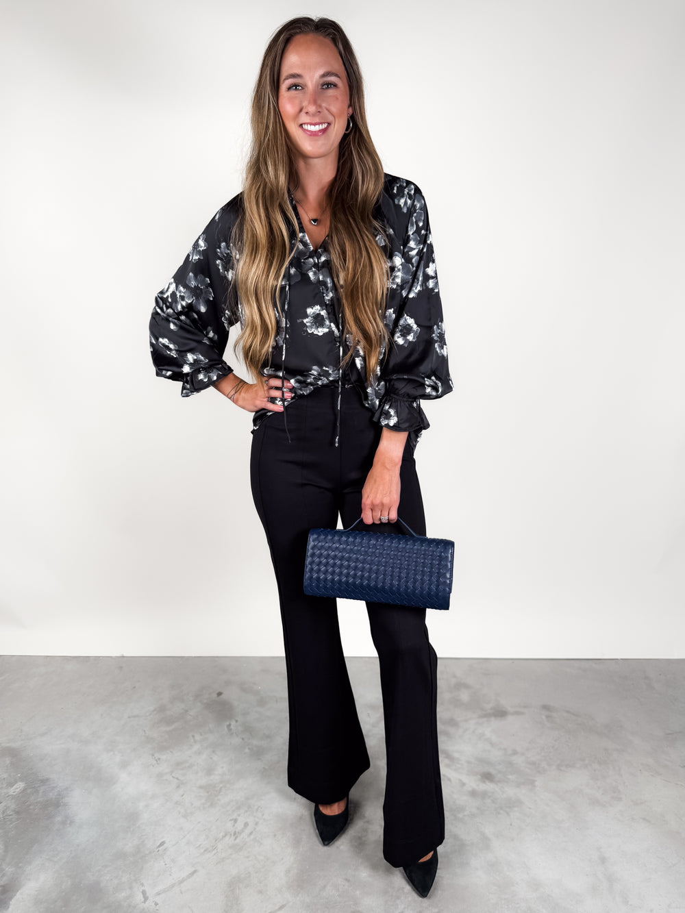 Hope That's True Floral Print Top