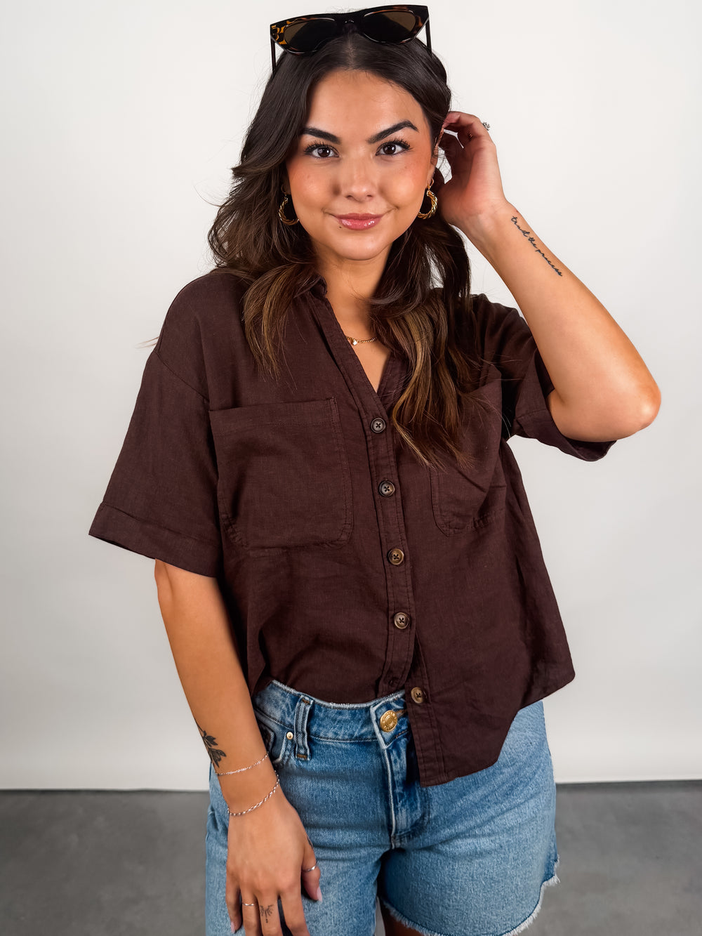 Brianna Boxy Shirt