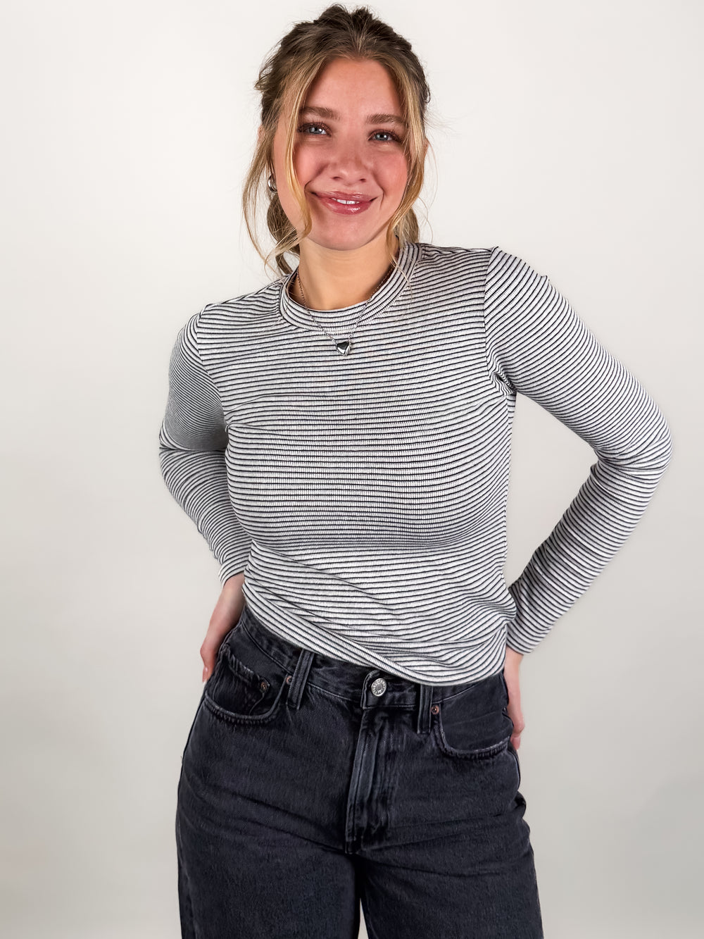 Emma Long Sleeve Baby Tee