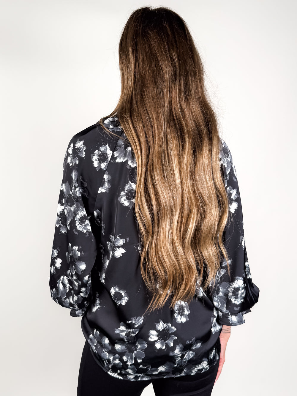 Hope That's True Floral Print Top