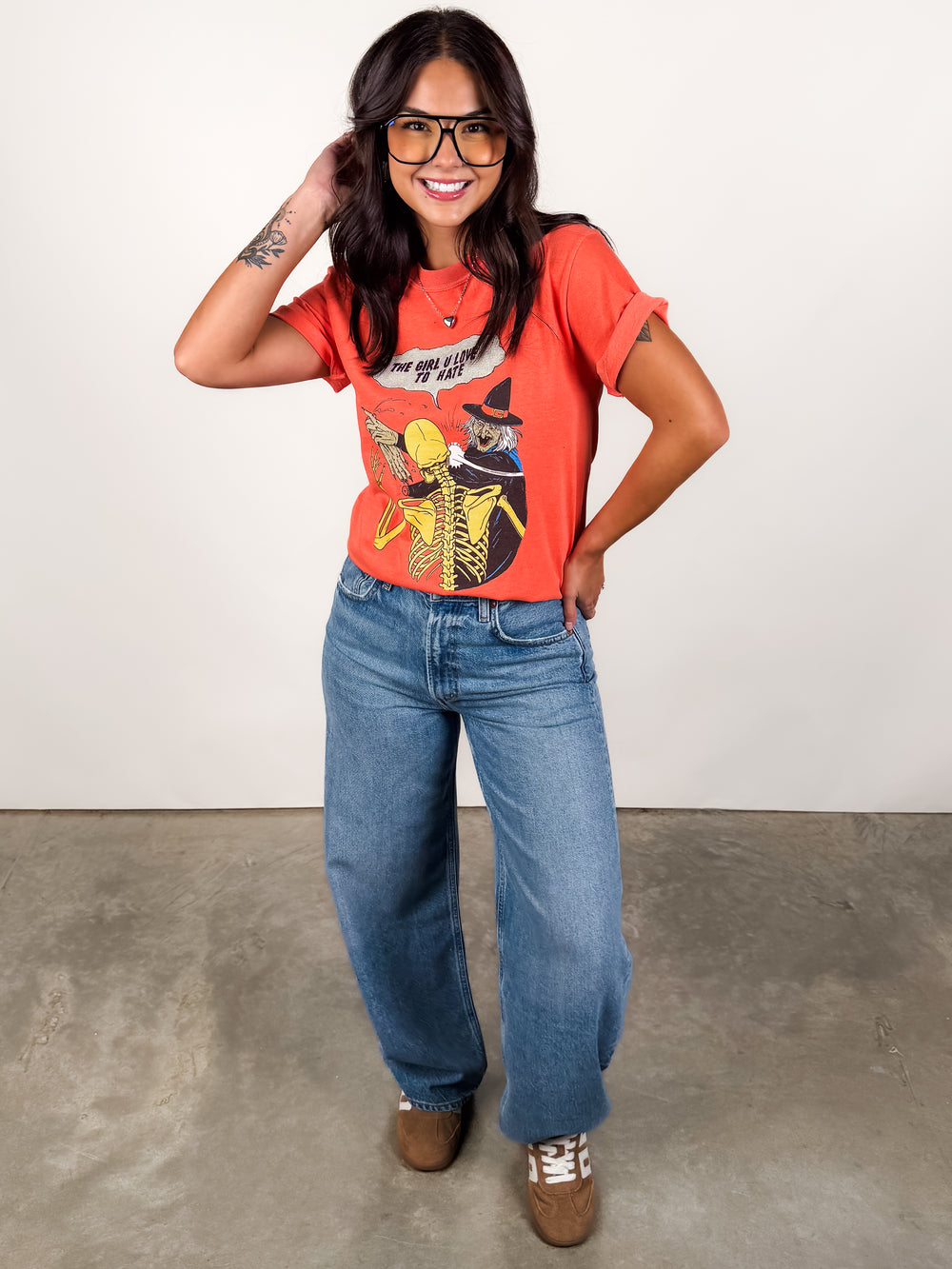 The Girl You Love To Hate Graphic Tee