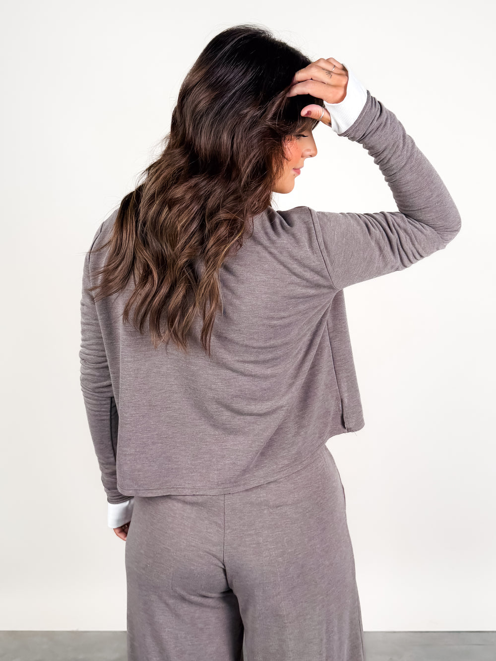 Move Along Crop Sweatshirt