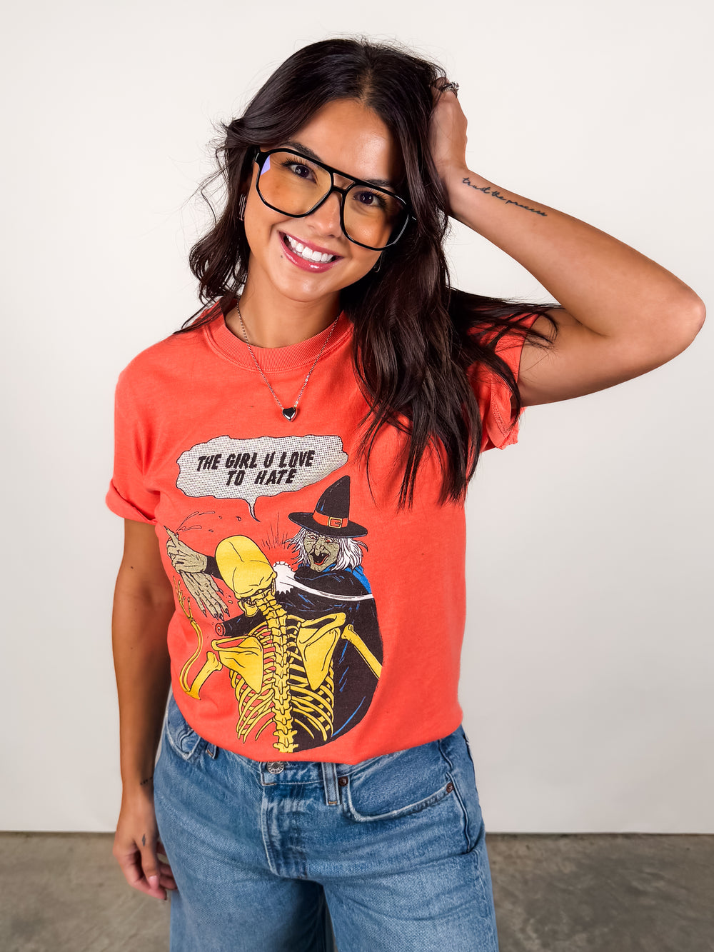 The Girl You Love To Hate Graphic Tee