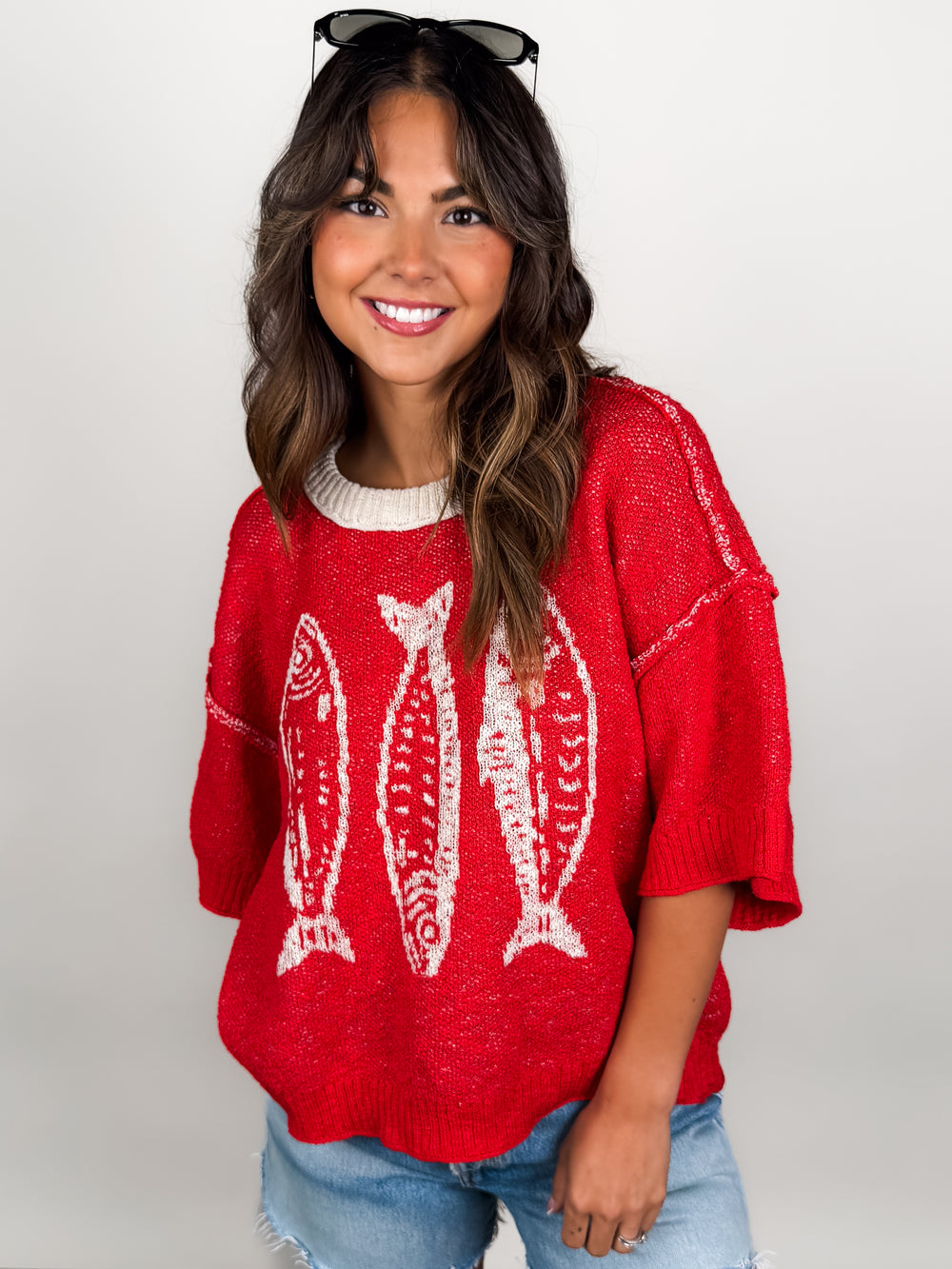 Go Fish Sweater Tee