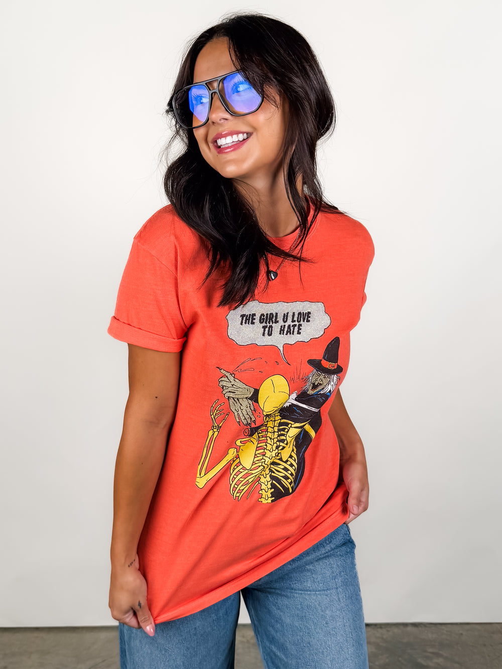 The Girl You Love To Hate Graphic Tee