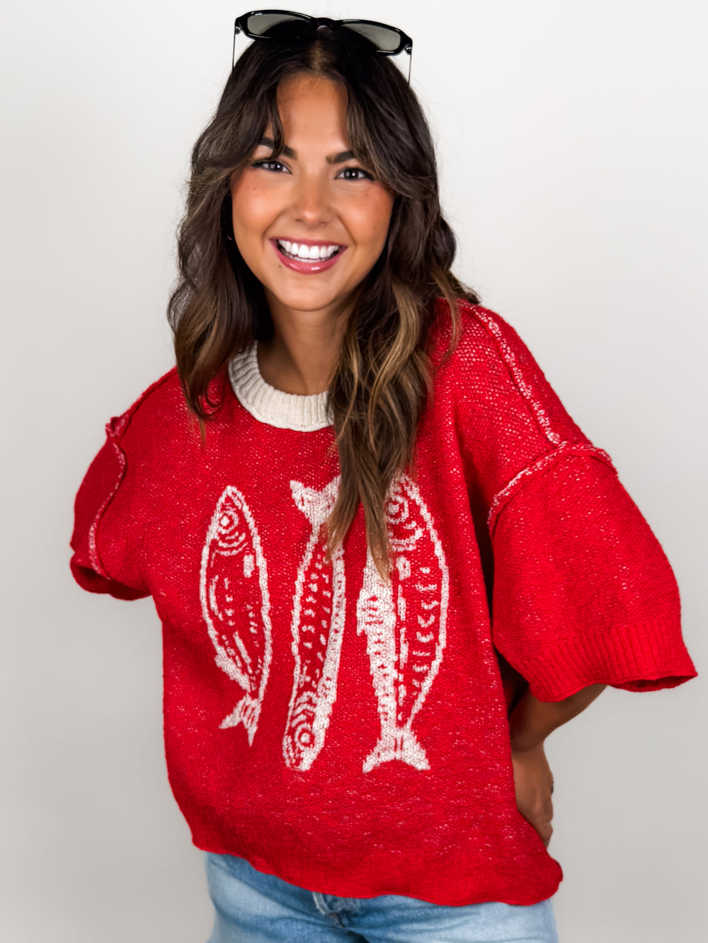 Go Fish Sweater Tee