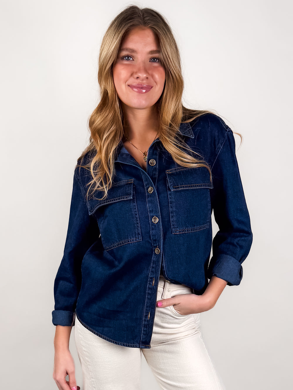 Channing Button Front Shirt