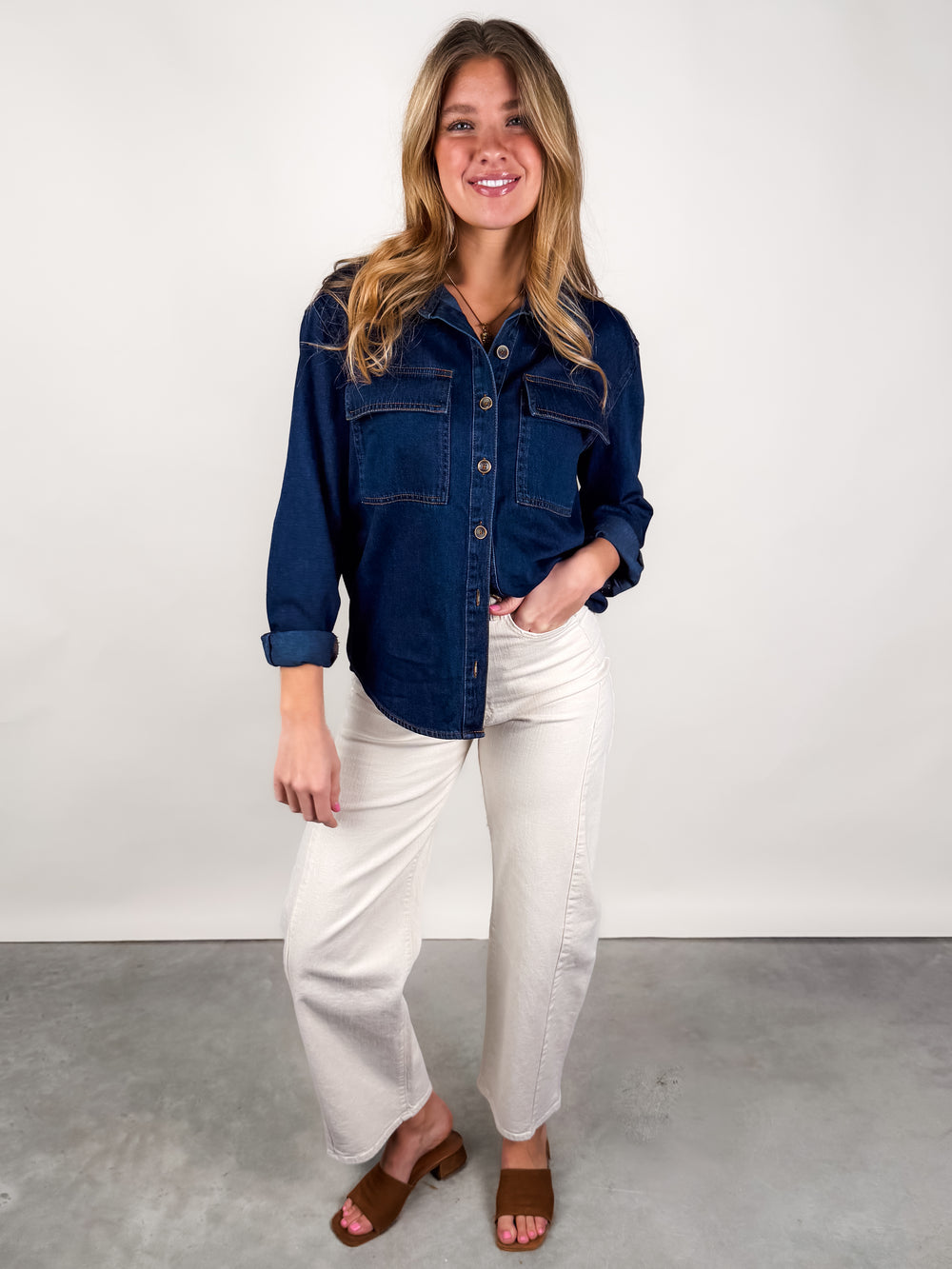 Channing Button Front Shirt