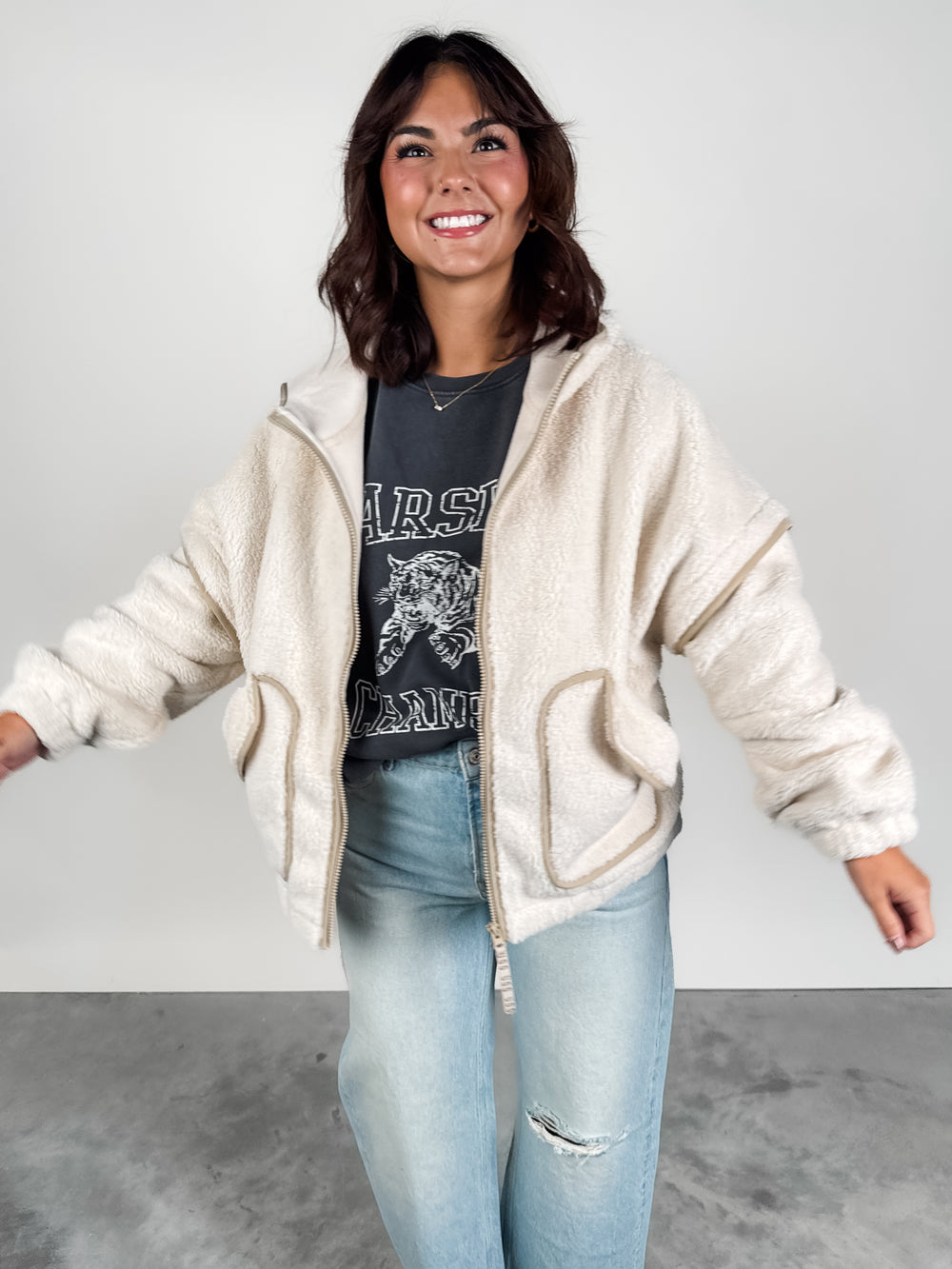 Women's Mariella UGGFluff Zip Hoodie