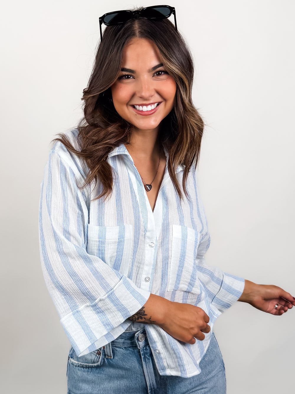 Helena Striped Shirt