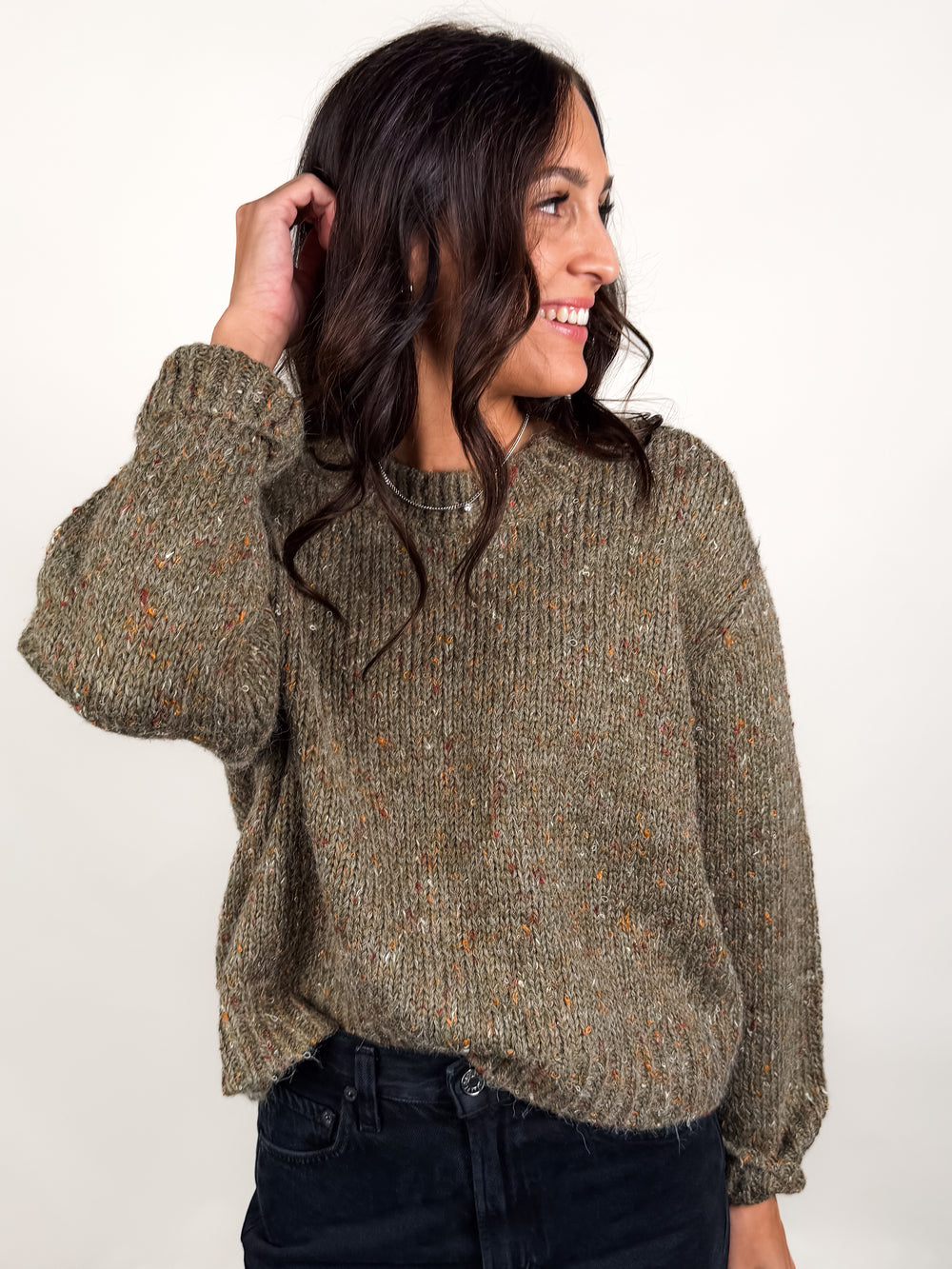Feel Hope Coming Sweater