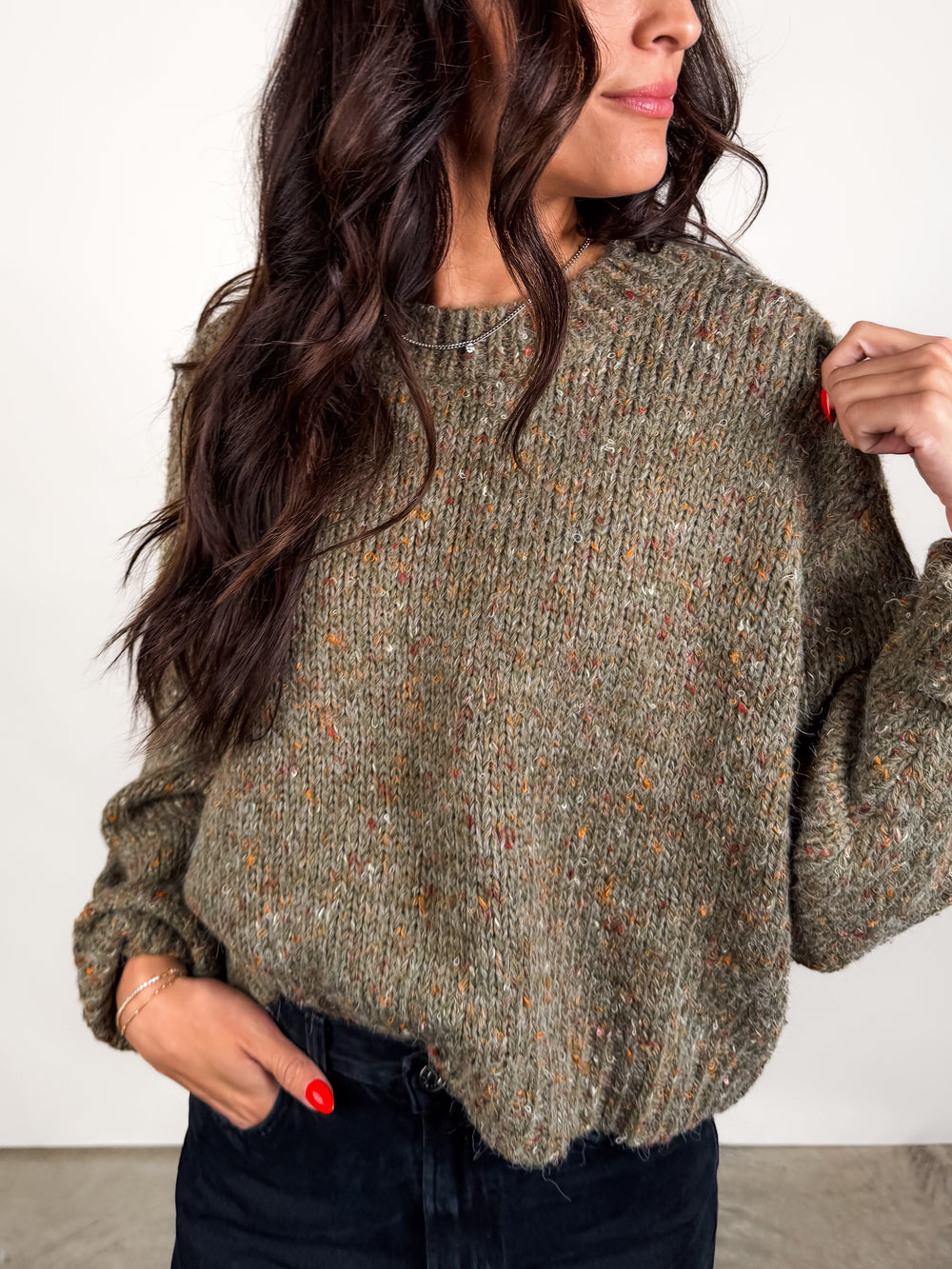 Feel Hope Coming Sweater