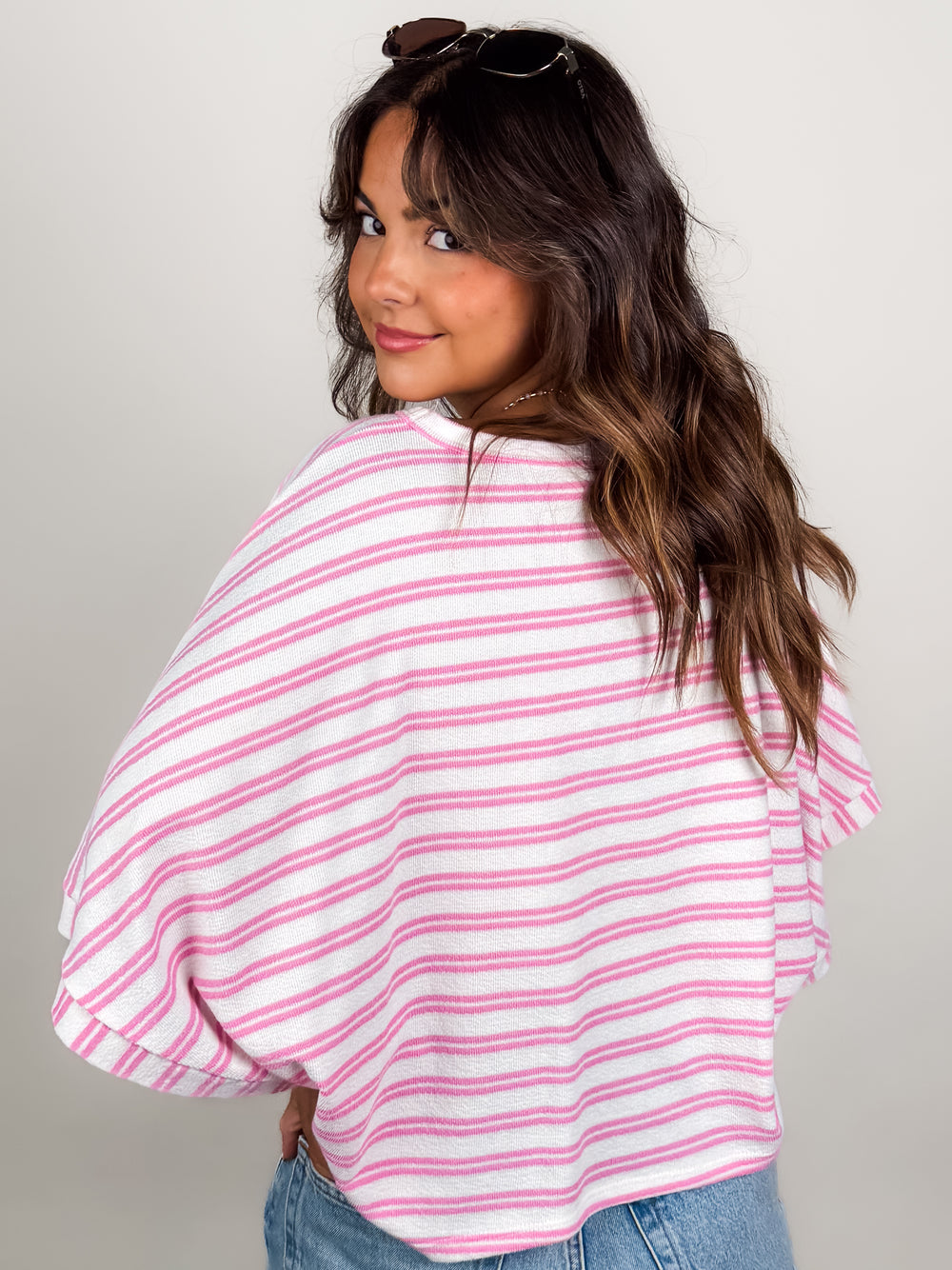 All About It Striped Top