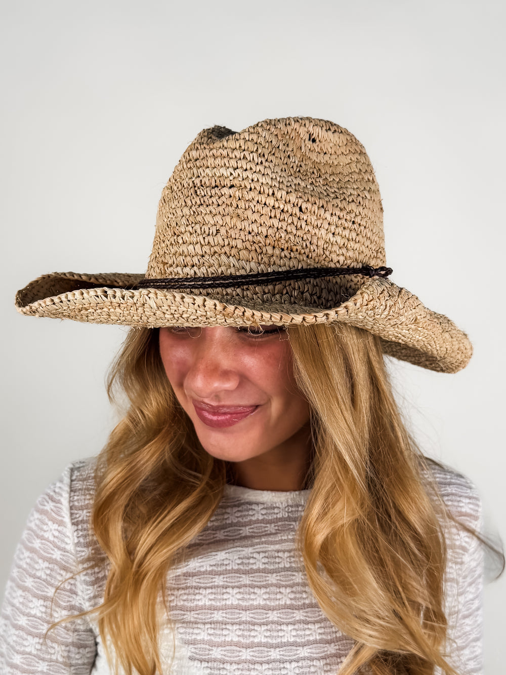 Western Cowboy Hat W/ Chin Chord