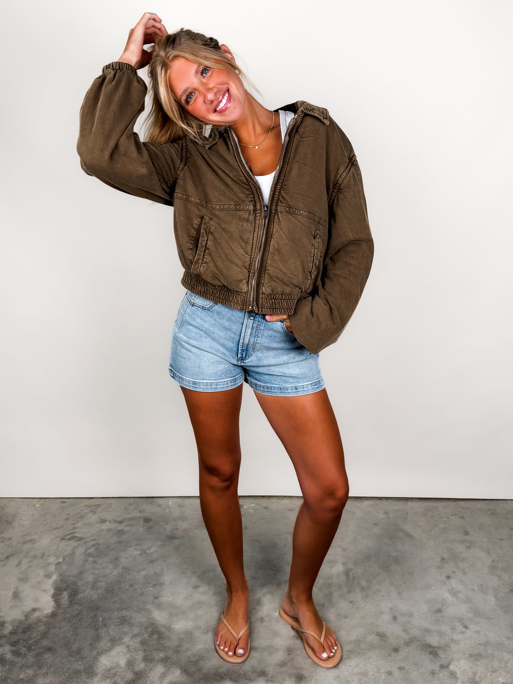 Birdie Washed Jacket