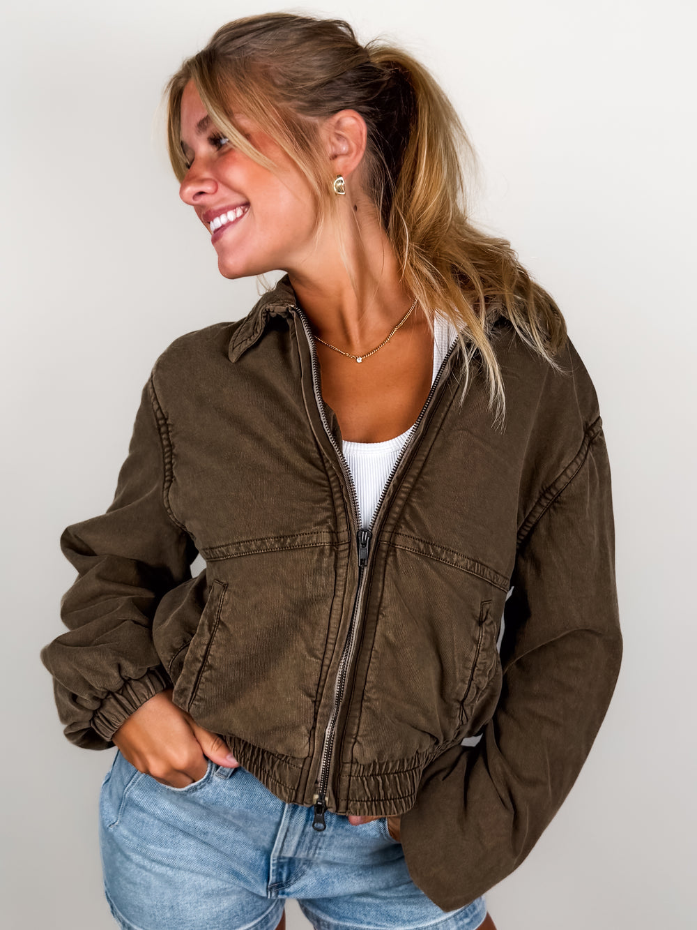 Birdie Washed Jacket