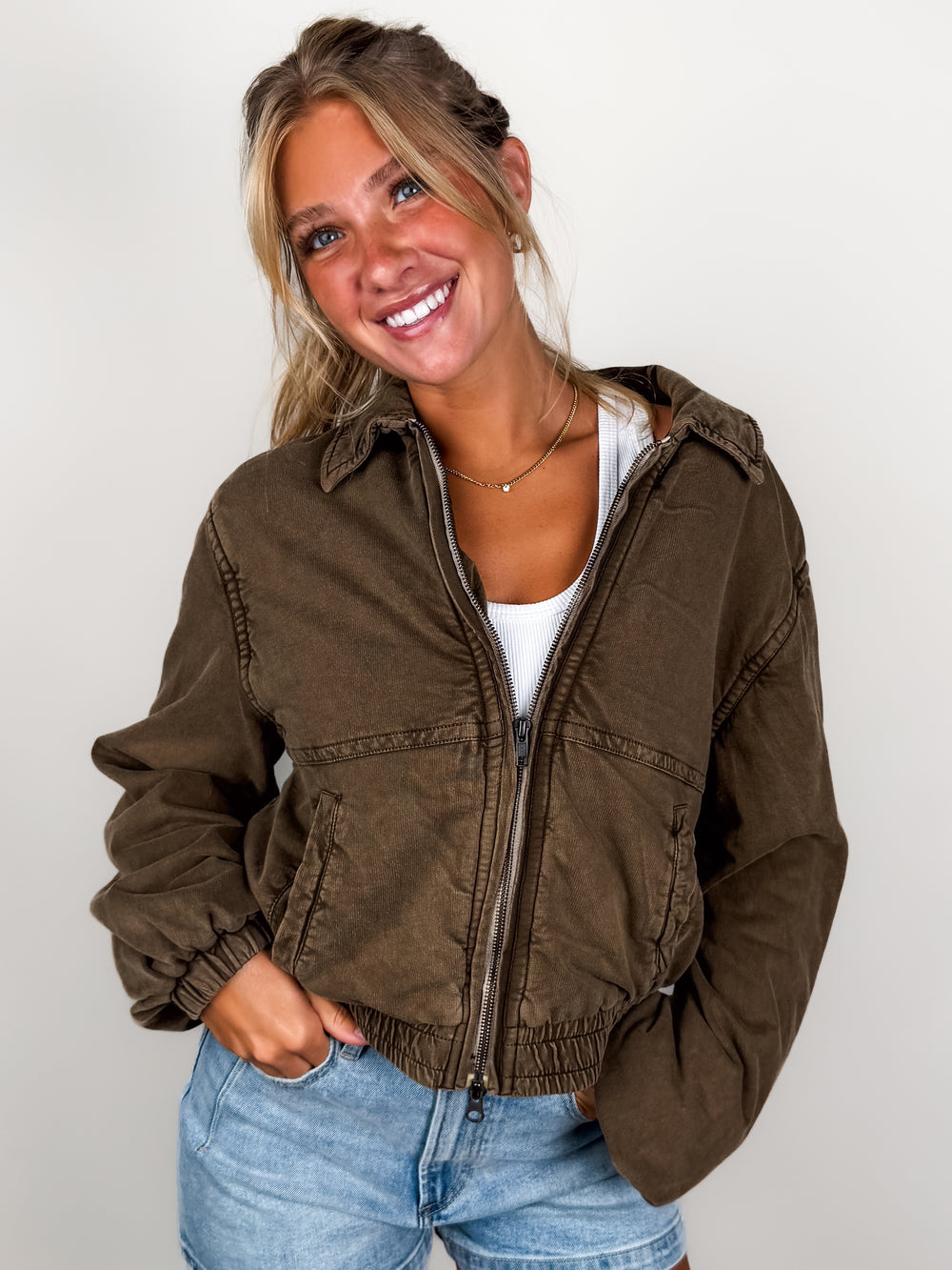Birdie Washed Jacket