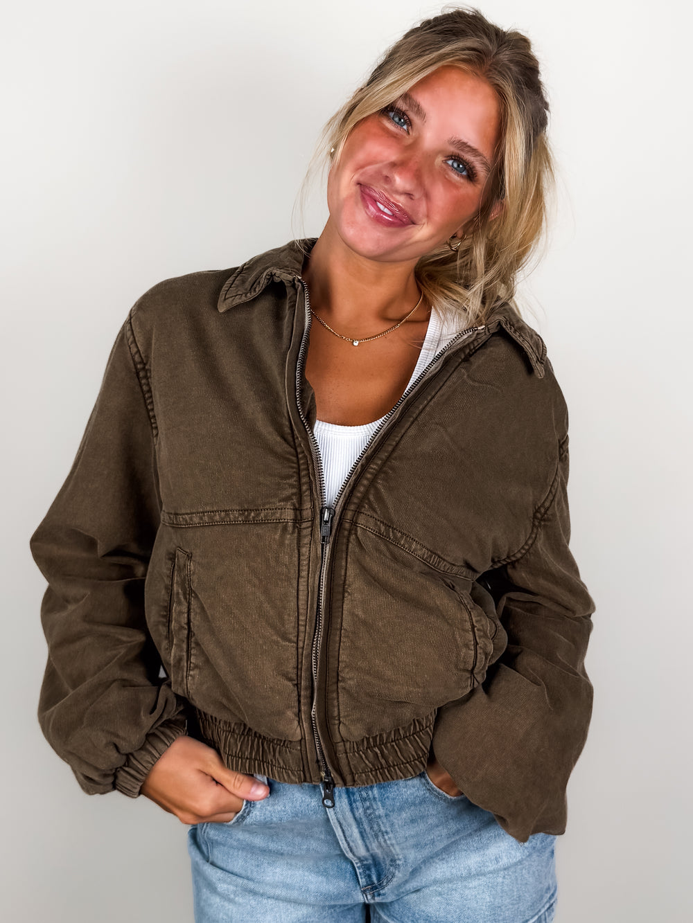 Birdie Washed Jacket