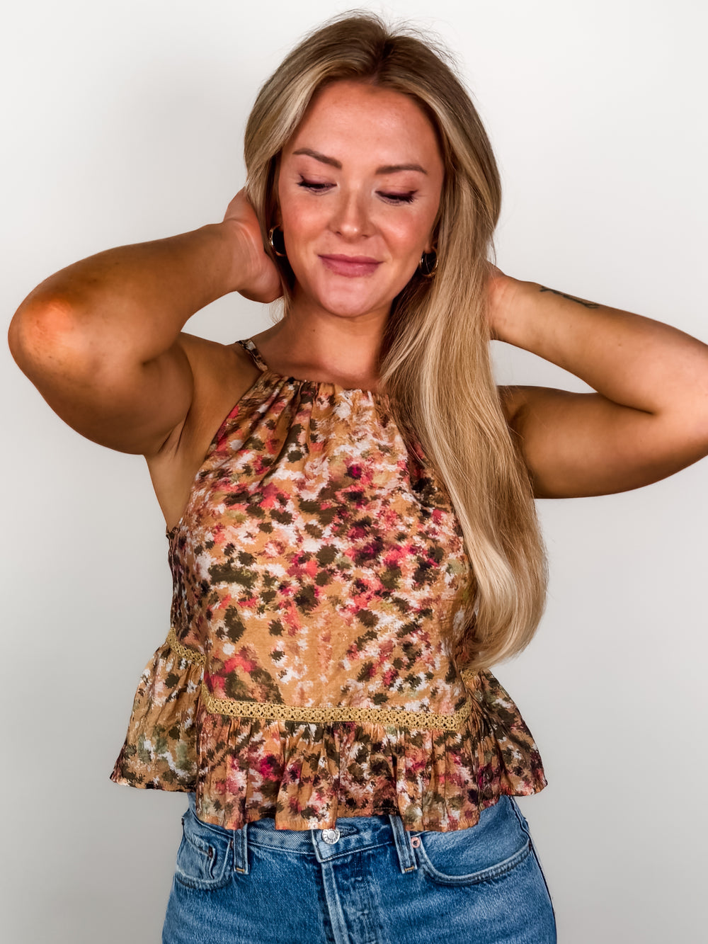 Sunset Canyon Halter Top