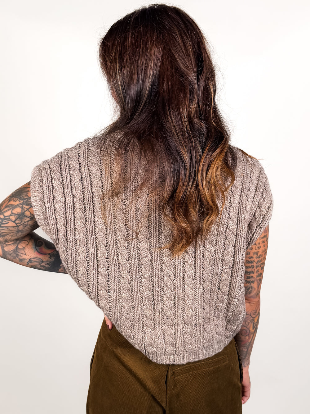 Effortless Cable Knit Sweater